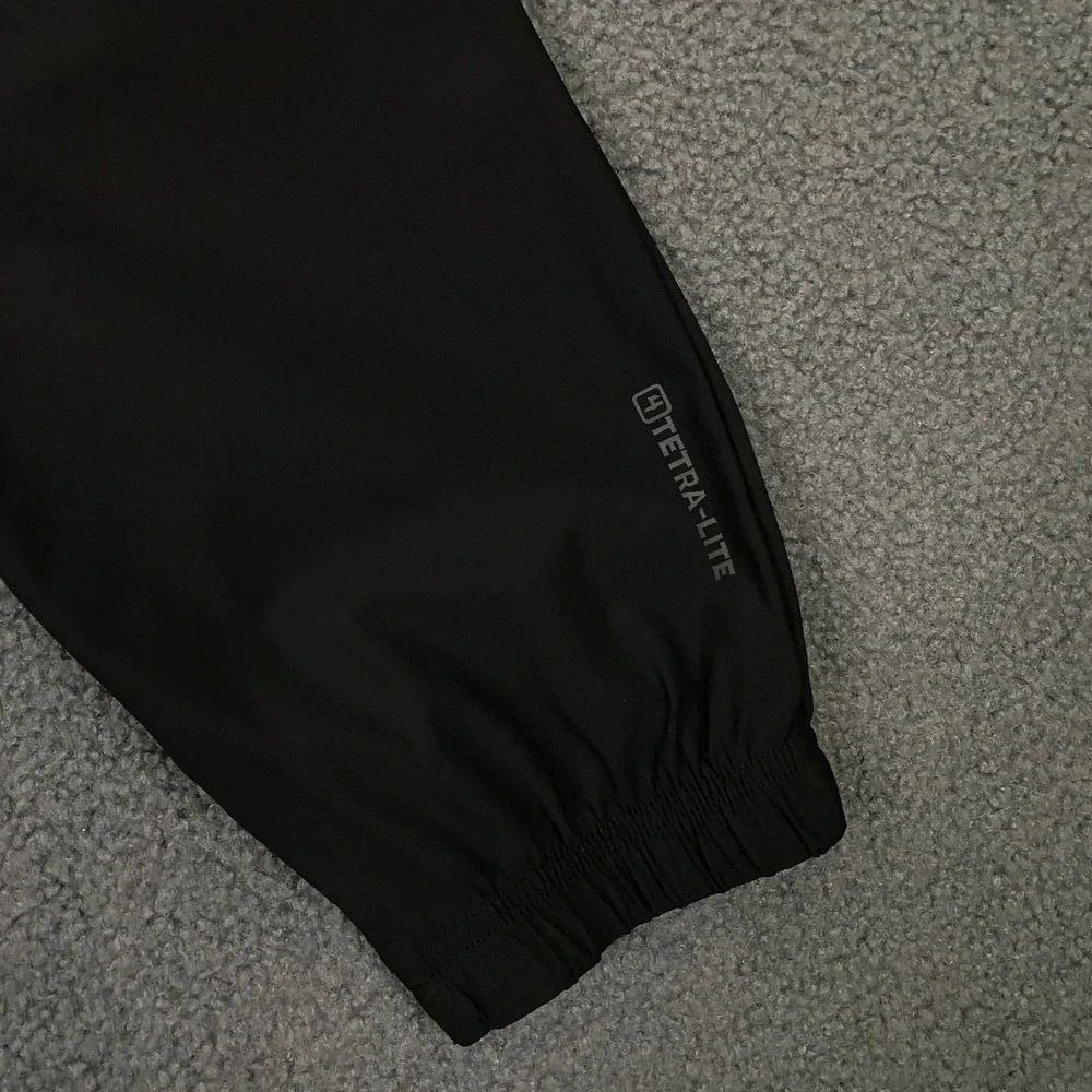 ASRV Standard Zip Jogger Mens Medium Black DSG-0656 Tetra Lite Drawstring Pants